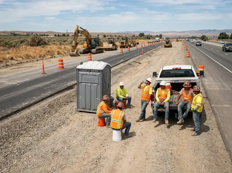 highway-road-construction-crew-007 — frequently asked questions, Porta Potty and Restroom Rentals in Desloge, MO